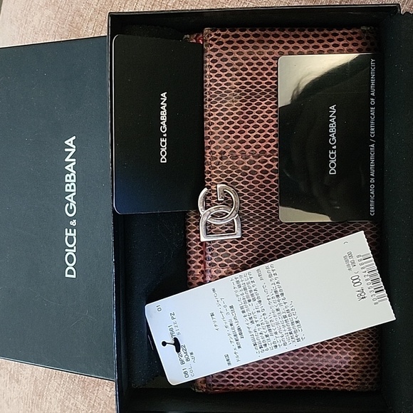 Dolce & Gabbana python convertible clutch/evening bag removable chain - Picture 5 of 17